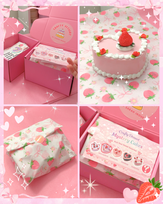 MYSTERY Fake Cake Jewelry Box
