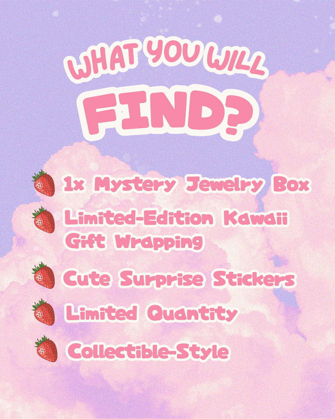 MYSTERY Fake Cake Jewelry Box