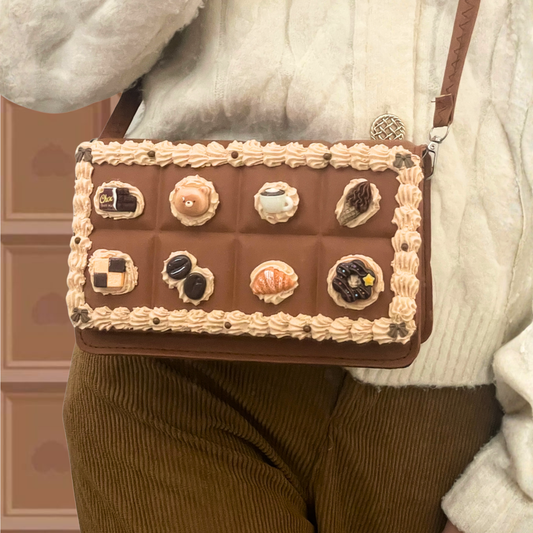 Chocolate x Coffee Crossbody Fake Cake Handbag