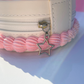 Strawberry Vanilla Zippered Faux Cake Jewelry Box