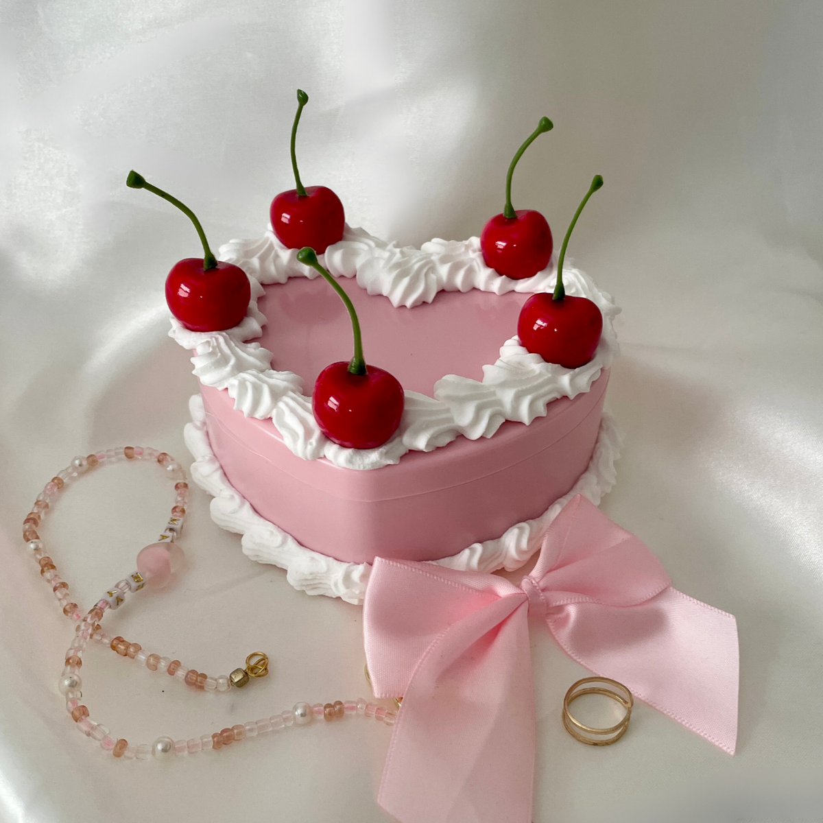 Fake Cake Containers Pretty In Pink Fake Cake Jewelry Box β Crafty Dessert