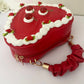 Red Velvet Fake Cake Crossbody Handbag