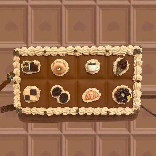 Chocolate x Coffee Crossbody Fake Cake Handbag