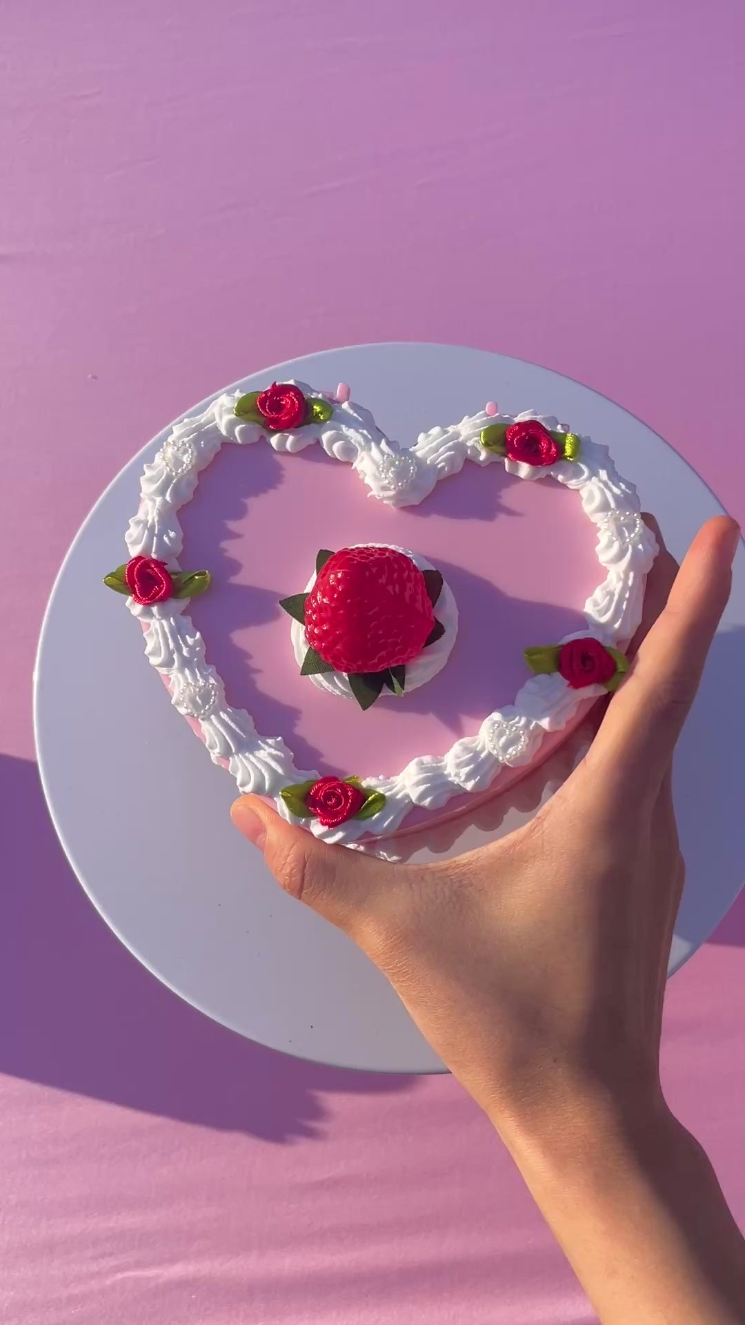 Sweetheart Fake Cake Jewelry Box – Crafty Dessert